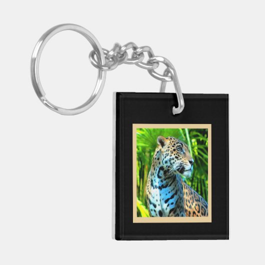 Nayla de Jaguar Sleutelhanger (Voorkant Links)