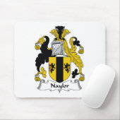 Naylor Family Crest Muismat (Met muis)
