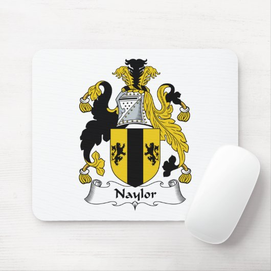 Naylor Family Crest Muismat (Met muis)