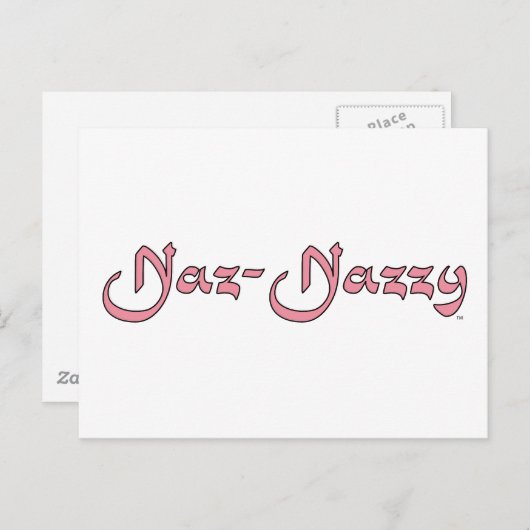 Naz-Nazzy Briefkaart (Voorkant / Achterkant)