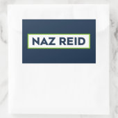 Naz Reid - Minnesota Basketball Rechthoekige Sticker (Tas)