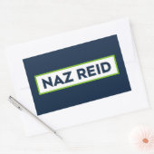 Naz Reid - Minnesota Basketball Rechthoekige Sticker (Envelop)