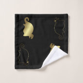 Naza Peru Geoglyphs Animals Gold Seals Bad Handdoek (Wasdoekje)