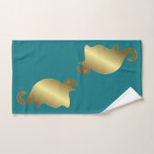 Naza Peru Geoglyphs Animals Gold Seals Bad Handdoek (Handdoek)