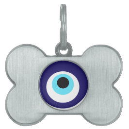 Nazar amulet (nazar boncuğu) huisdieren naamplaatje