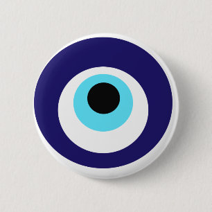 Nazar amulet (nazar boncuğu) ronde button 5,7 cm