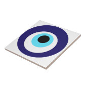 Nazar amulet (nazar boncuğu) tegeltje (Zijkant)