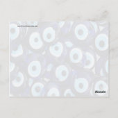 Nazar Amulets Evil Eye Stones Blue Pattern Briefkaart (Achterkant)