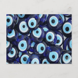 Nazar Amulets Evil Eye Stones Blue Pattern Briefkaart