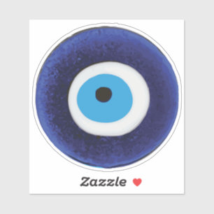 Nazar Beschermingssymbool tegen het Boze Oog Sticker