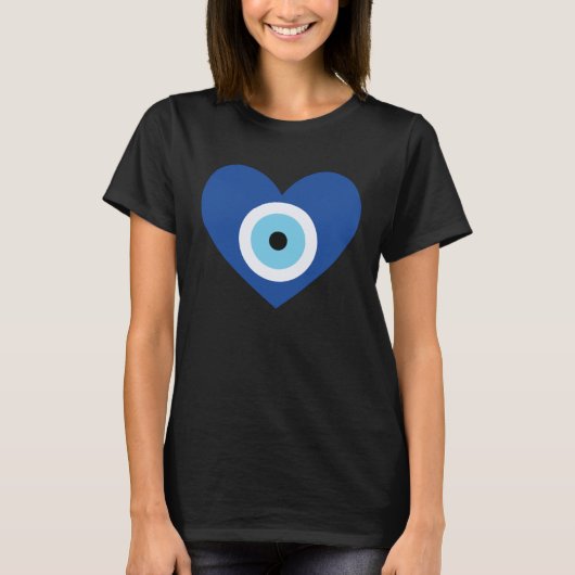 Nazar Evil Eye Charm for Protection Islamic Islam  T-shirt (Voorkant)