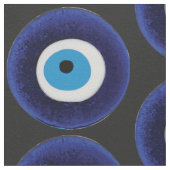 Nazar Evil Eye Protection Amulet Blue Beeldsymbool Stof (Close Up)