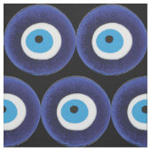 Nazar Evil Eye Protection Amulet Blue Beeldsymbool Stof (Swatch)
