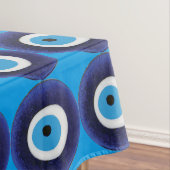 Nazar Evil Eye Protection Amulet Blue Beeldsymbool Tafelkleed (Voorbeeld)