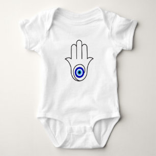 Nazar Evil Eye Protection Baby Bodysuit