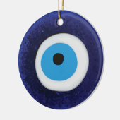 Nazar Evil Eye Protection Symbool Keramisch sieraa Ornament (Links)
