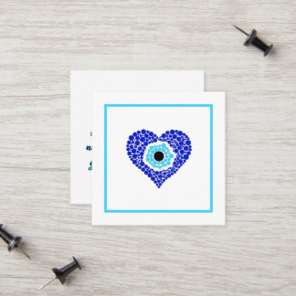 Nazar Heart Dank u Contactkaartje