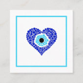 Nazar Heart Dank u Contactkaartje (Voorkant)