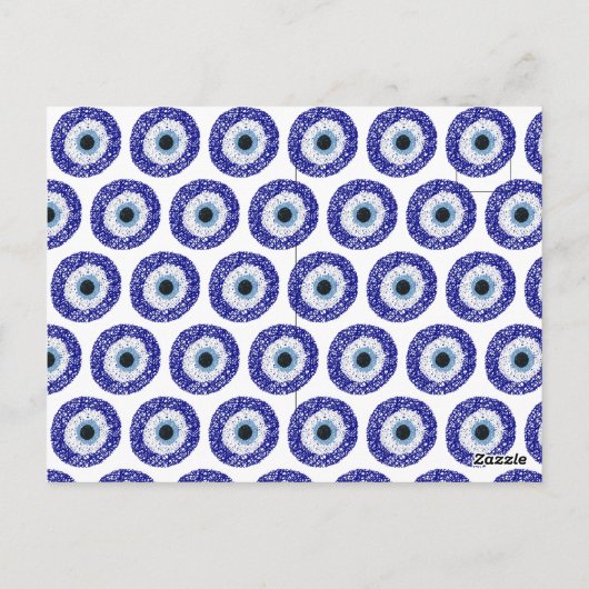 Nazar oog briefkaart (Achterkant)