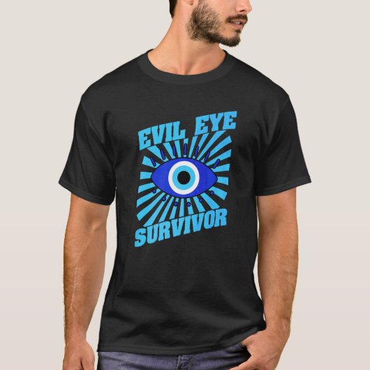 Nazar The Evil Eye Protection For Greek A Spiritua T-shirt (Voorkant)