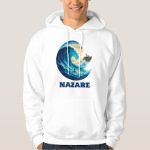 Nazaré Big Wave Portugal Hoodie – Surf Kustlijn A