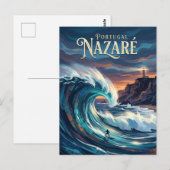 Nazare Portugal Briefkaart (Voorkant / Achterkant)