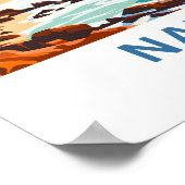 Nazare Portugal Reisprint Poster (Hoek)