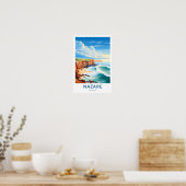Nazare Portugal Reisprint Poster (Keuken)