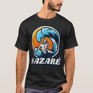 Nazare Portugal Surfing Competition Surf S T-shirt