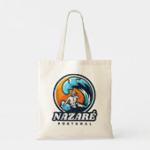 Nazare Portugal Surfing Competition  Surf S Tote Bag (Achterkant)