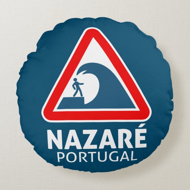 Nazare Rond Kussen (Voorkant)