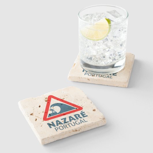 Nazare Stenen Onderzetter (Zijkant)