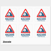 Nazare Vierkante Sticker (Vel)