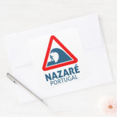 Nazare Vierkante Sticker (Envelop)