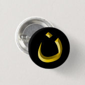 "NAZARENE - CHRISTELIJKE SOLIDARITEIT" RONDE BUTTON 3,2 CM (Voorkant /achterkant)