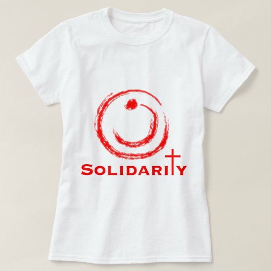 Nazarene Solidarity Red T-shirt (Design voorkant)