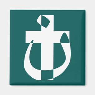 Nazarener Symbool Solidariteit Christelijk Kruis M Magneet