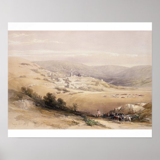 Nazareth, 28 april 1839, bord 28 uit deel I Poster (Voorkant)