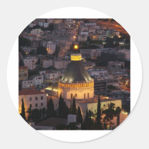 Nazareth, de stad van Jezus ouders Ronde Sticker