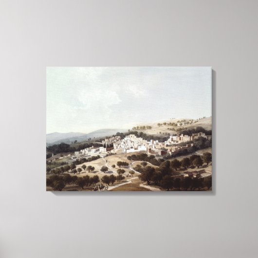 Nazareth, gegraveerd door Terry Canvas Afdruk (Voorkant)