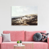 Nazareth, gegraveerd door Terry Canvas Afdruk (Insitu (Woonkamer))