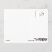 Nazareth Glas in lood Window Briefkaart (Achterkant)