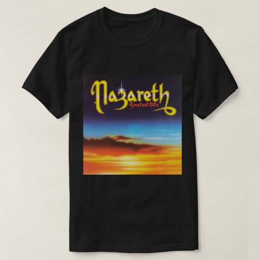 Nazareth Greatest Hits Classic T-Shirt (Design voorkant)