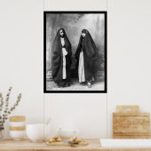 Nazareth Palestine Women 1920 Poster (Keuken)