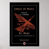 Nazca Geoglyphs-Condor Poster (Voorkant)