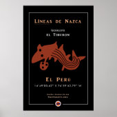 Nazca Geoglyphs-Shark Poster (Voorkant)