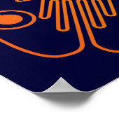 Nazca Hummingbird 3 Poster (Hoek)