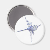 Nazca Hummingbird glasmagneet Magneet (Voorkant / Achterkant)