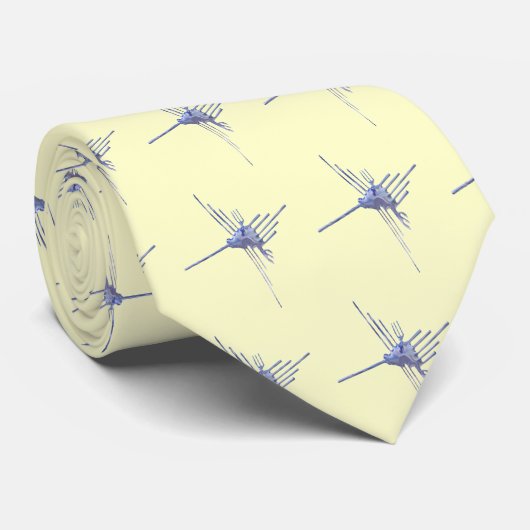 Nazca Hummingbird glass stropdas (Opgerold)