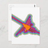 Nazca Hummingbird Peru Drawing Briefkaart (Voorkant / Achterkant)